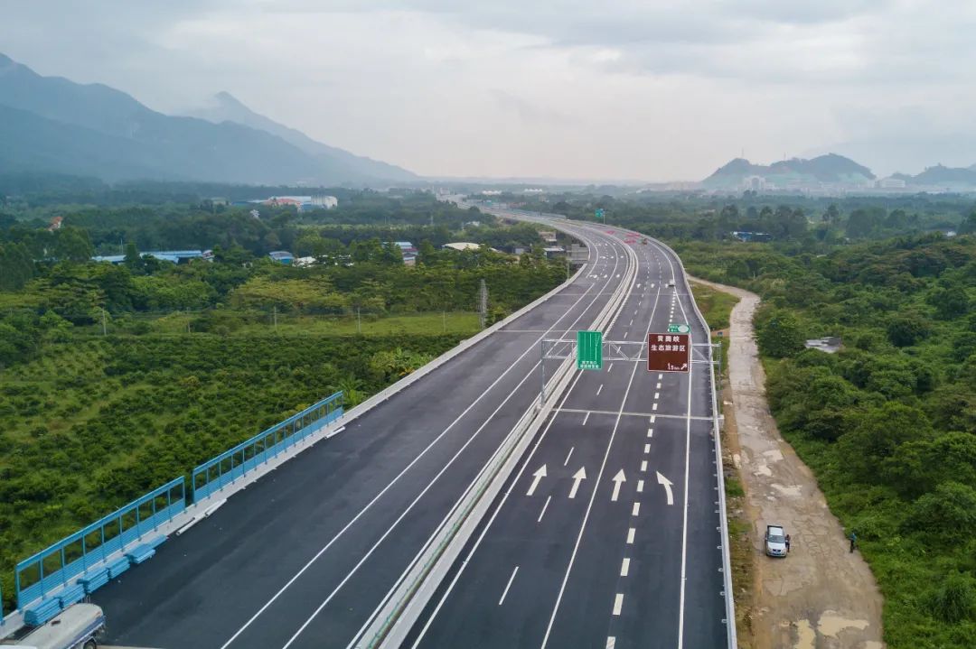 惠清高速全线计划9月底建成通车