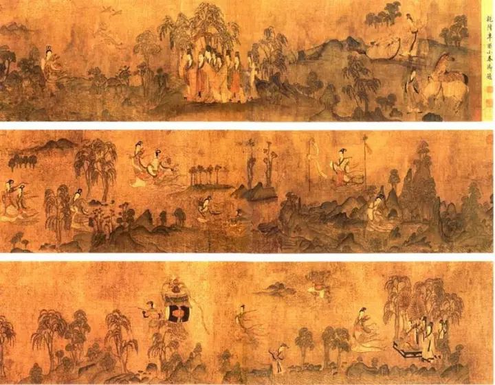 宋人摹顾恺之《洛神赋图》卷