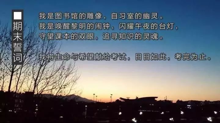 来自南财大佬们的一些期末复习建议