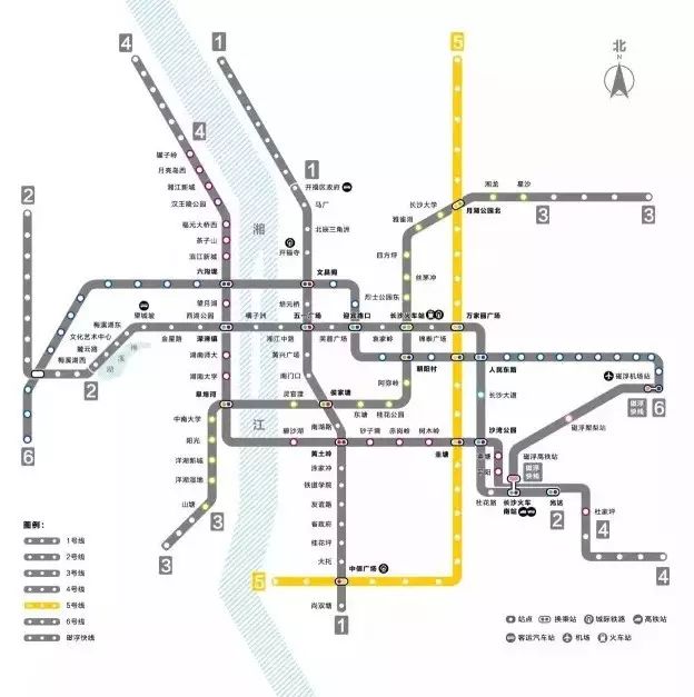 一起耍啊 长沙地铁1号线:算上我 城际铁路:来我这,带你去湘潭株洲玩玩