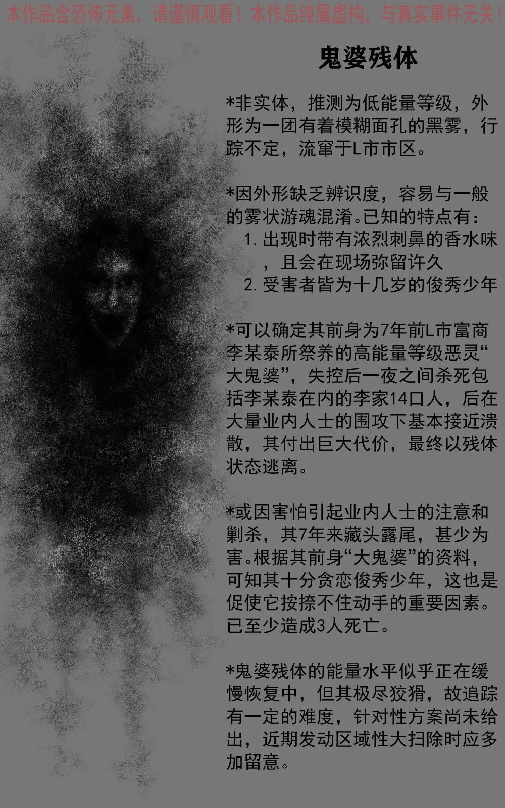 鬼婆残体《凌晨的房间》