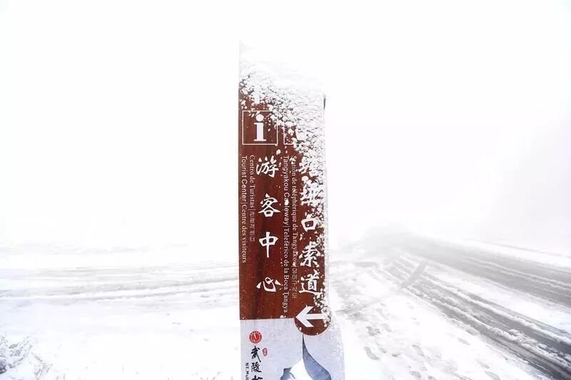 融雪之前 来武陵山大裂谷跟大雪来场亲密接触吧！