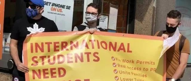 【快讯】留学生游行：要求调整加拿大移民法
