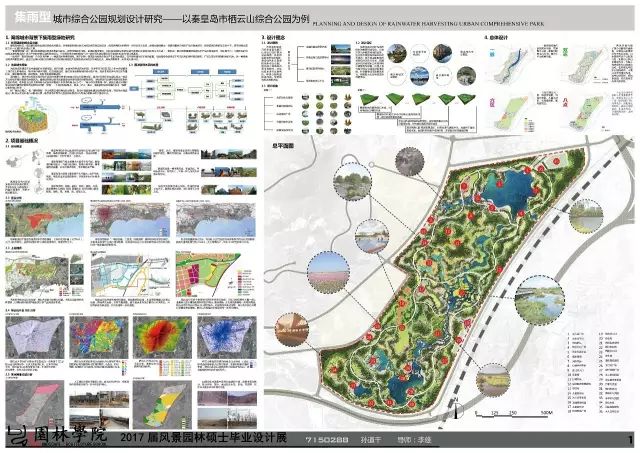 2017北京林业大学风景园林硕士毕业设计作品