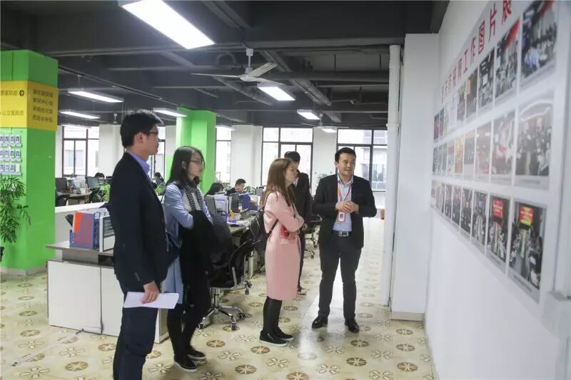 国内权威电商媒体亿邦动力网高层考察普天