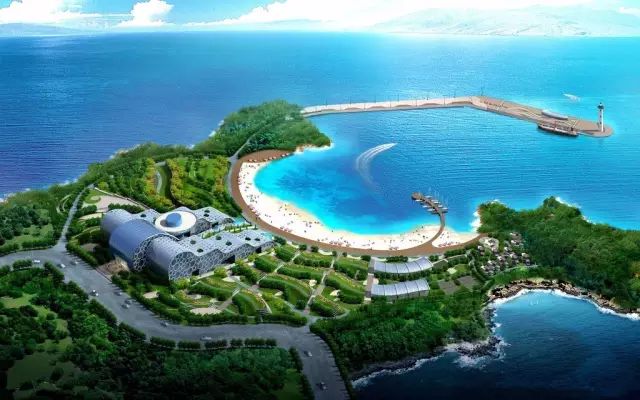 三角岛将会成为珠海市的一张新名片, 现在就让我们发挥一下想象