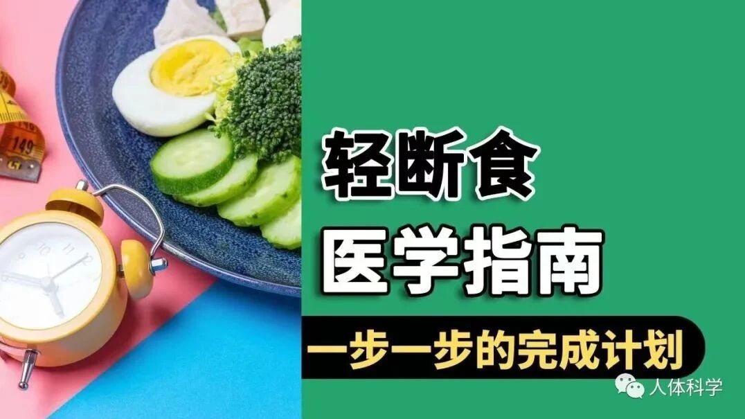 人体科学 ∣ 轻断食，科学有效的瘦身计划~