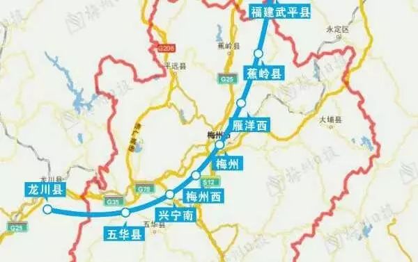 梅铁路整合,由鹰潭引出,经由江西黎川与福建建宁连通,再于福建连城与