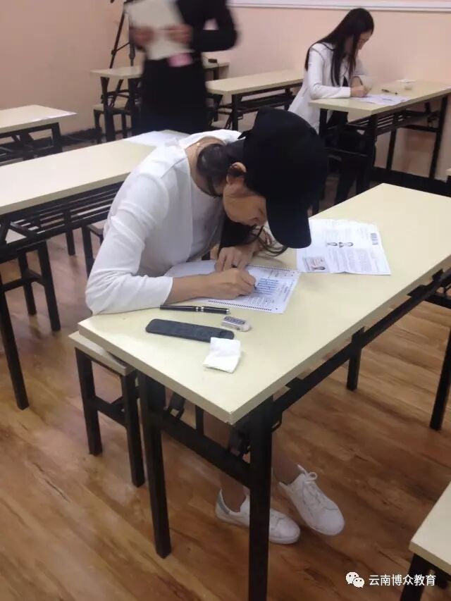 2017年江西财经大学成人高等教育云南函授站学位英语考试顺利结束