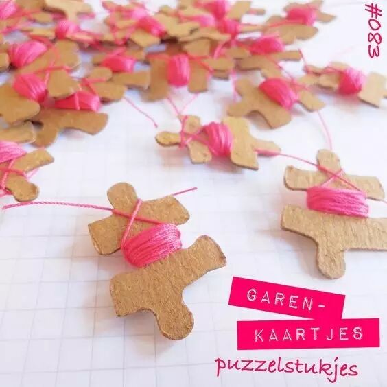 【毛線手工】十字繡剩餘的線，幼師這樣用，簡直太機智了 親子 第9張