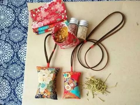 香囊中药配方：制作儿童成人防感冒、驱蚊的香囊（附教程链接