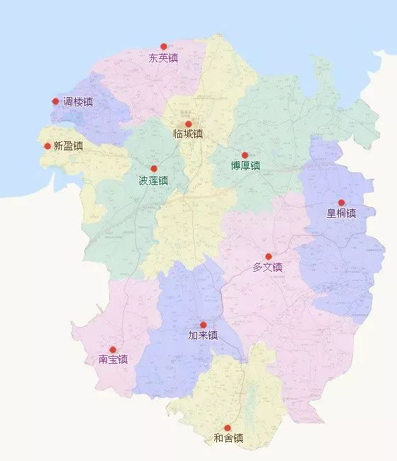 市接壤 北濒琼州海峡 有"中国民间艺术之乡","中国太极拳之乡" 有临城
