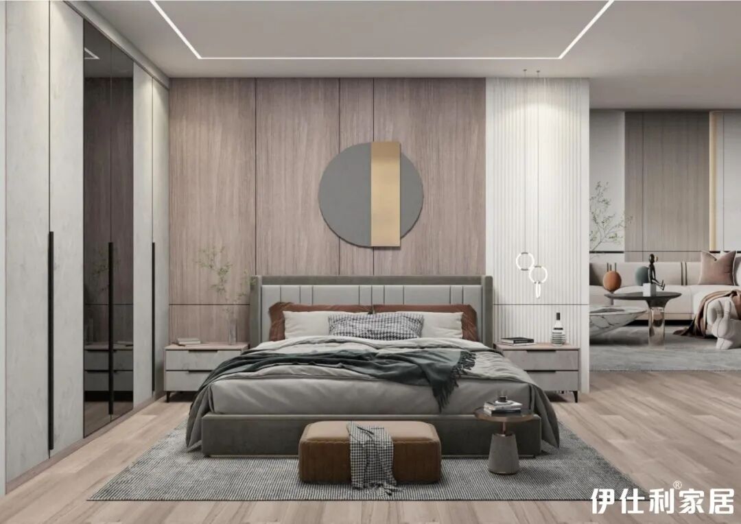 卧室怎么设计实用又大气？参考案例来了！_13