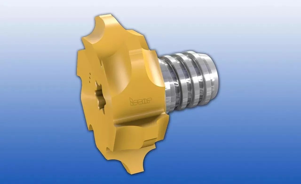 伊斯卡盘式变形金刚立铣刀头