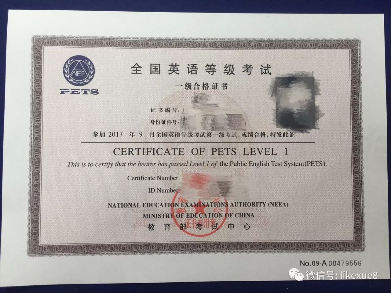 > 【京涛通知】pets证书可以领取啦!