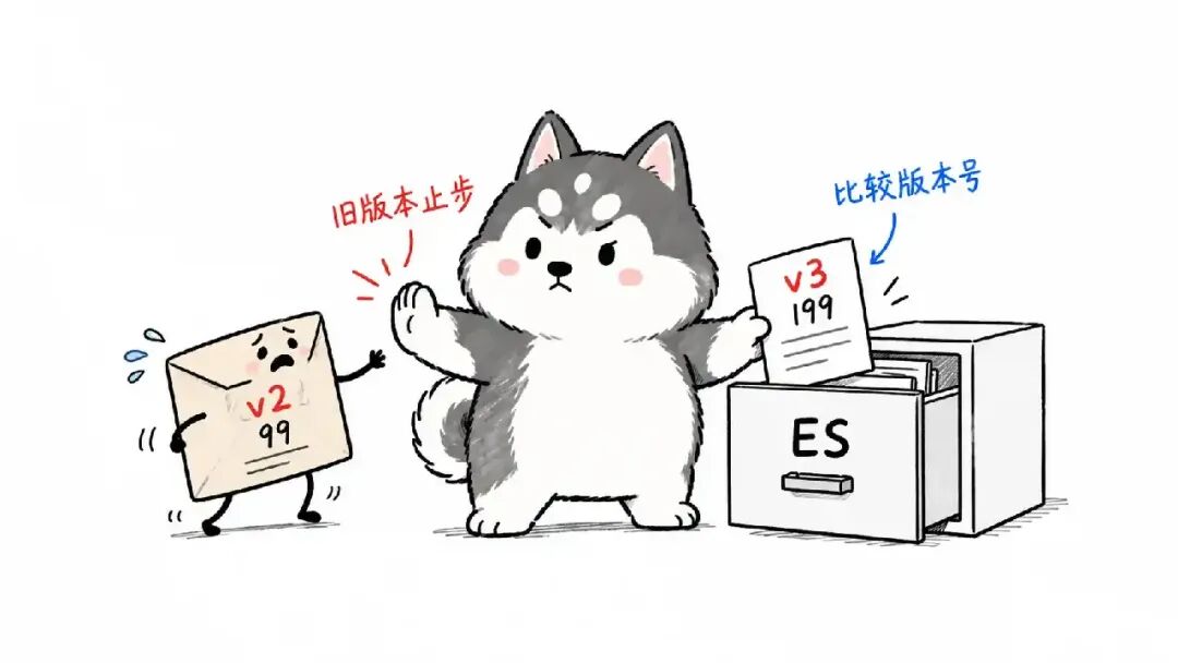 ES 版本号拦截迟到的旧消息