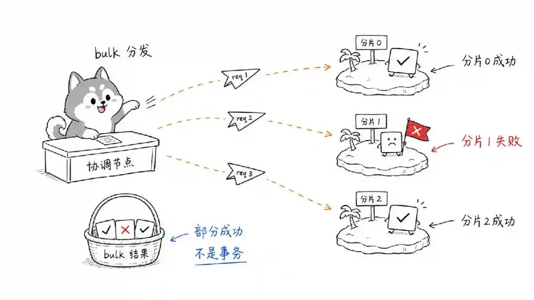 ES bulk 部分成功