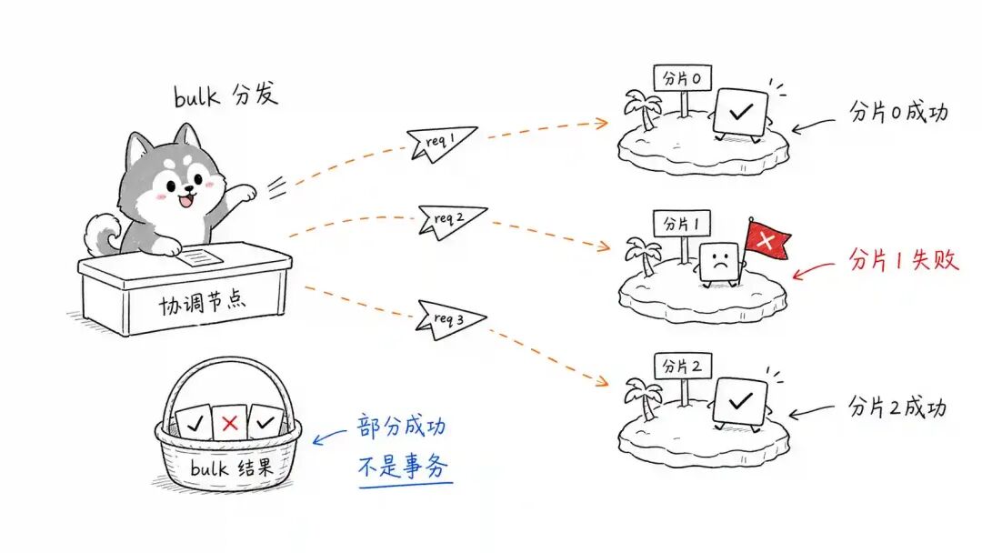 ES bulk 部分成功