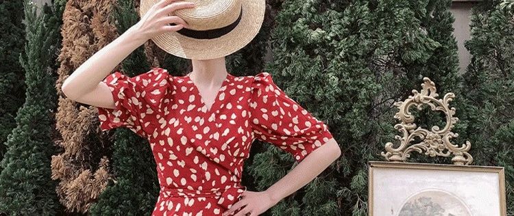 穿上它会让你变瘦 这个夏天的风骚精神属于这个法国“茶歇裙”！