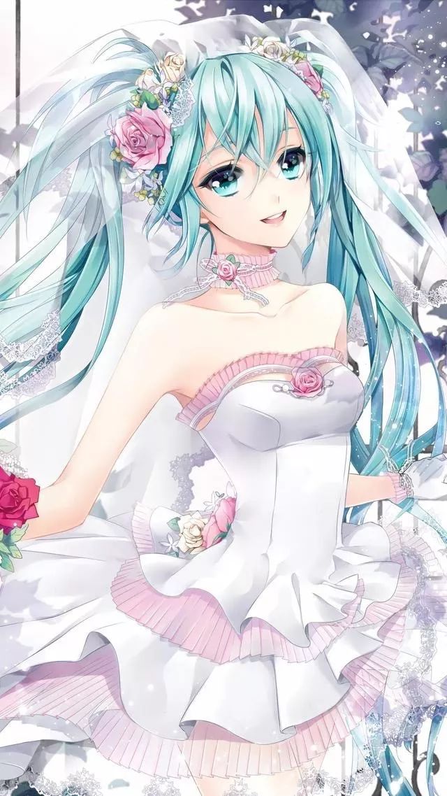 手机壁纸:初音未来-来自微信公众号梦想乡动漫-wx.
