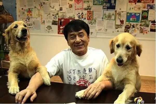成龙:我的狗给我一亿也不卖!
