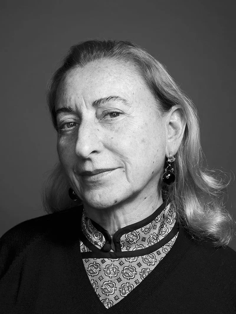 普拉达总设计师缪西娅·普拉达(miuccia prada)"我对获得好名声没