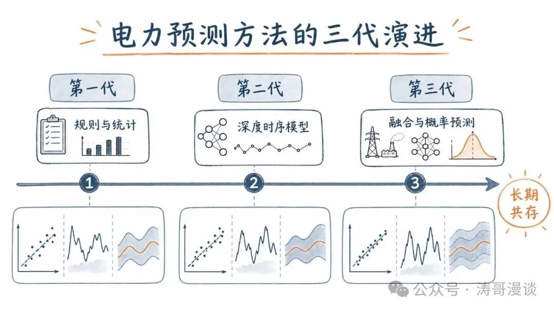 电力预测方法三代演进