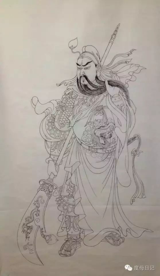 姚晓军老师关公系列原稿--喜欢拿走!