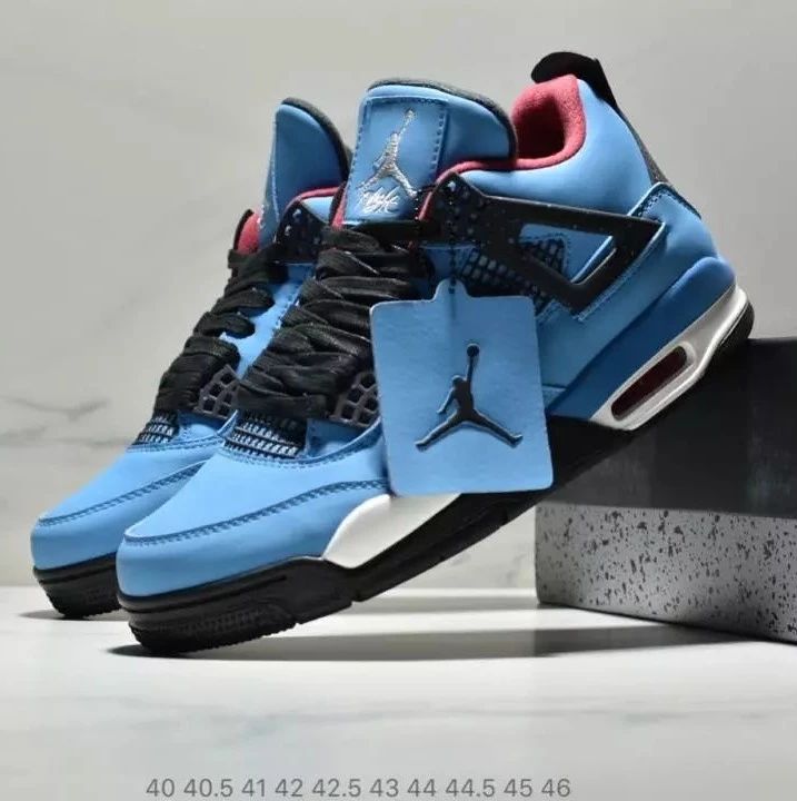 新品速递 乔丹 JORDAN 4代XTRAVIS SCOTT 联名 HOUSTON OILERS 美国橄榄球联盟(AFL)