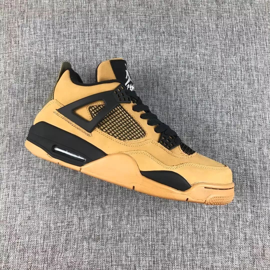 新品速递 乔丹 JORDAN 4代X美国说唱歌手 TRAVIS SCOTT 联名 PRRPLE SWEDE 篮球鞋