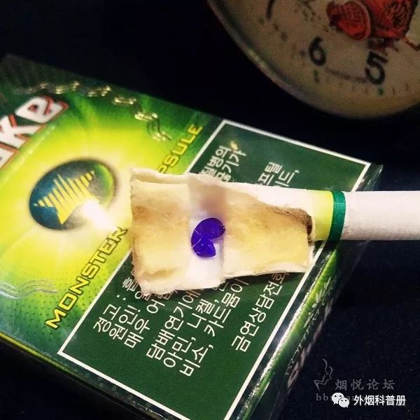 外烟科普册:韩国免税女士外烟爆珠大百科,女士的最爱