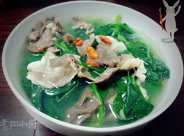 3|快手菠菜羊肉汤