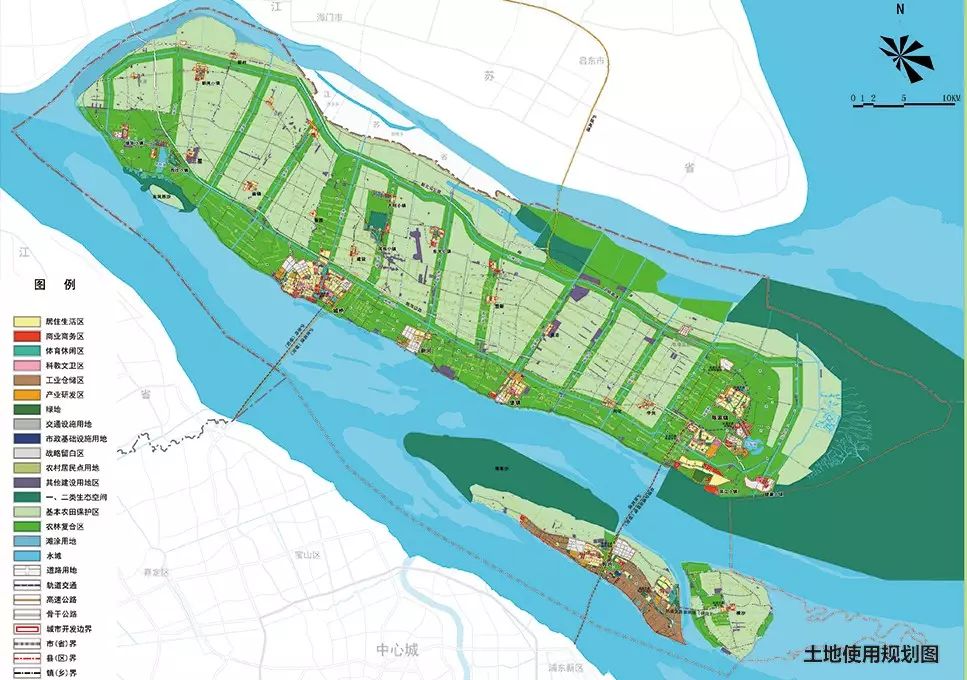 崇明区总体规划公示:2040年世界级生态岛