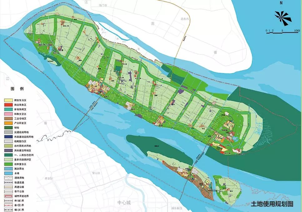 重磅崇明区总体规划公示2040年世界级生态岛