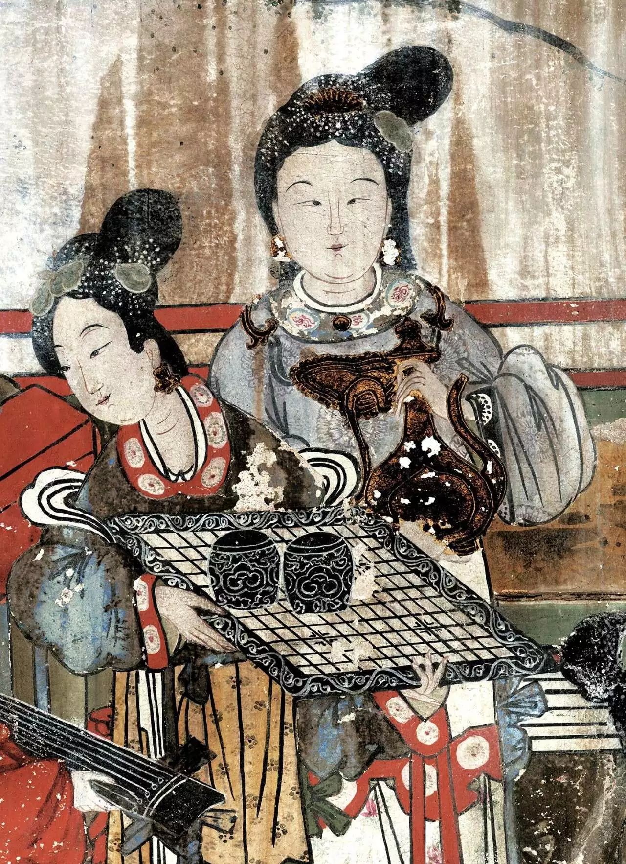 山西古代壁画―汾阳圣母庙