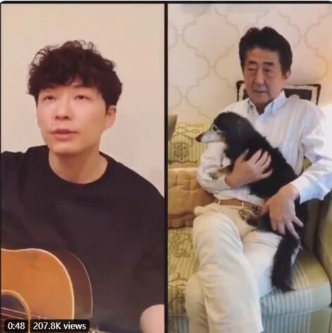 星野源发起“宅家跳舞”挑战,安倍也发推参加!