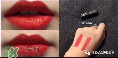 kiko口紅4系列色號推薦_kiko口紅4系列試色圖-图片4