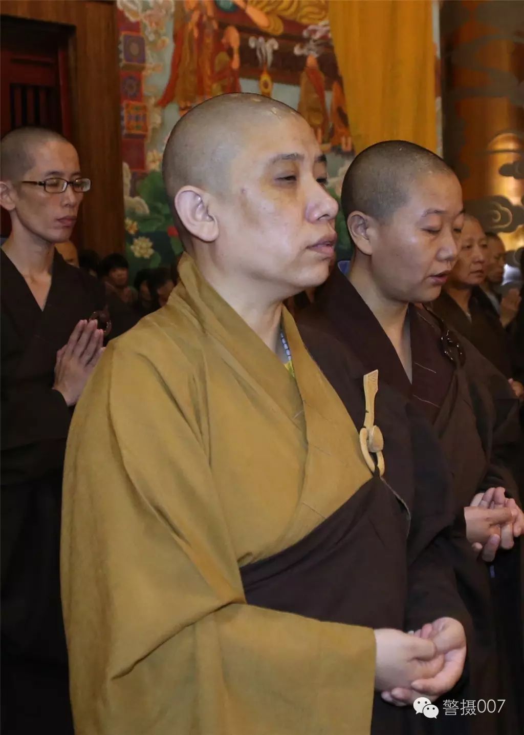 江西末山九峰禅寺举行大雄宝殿佛像开光暨寺院落成庆典