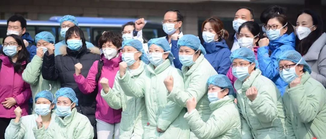 请一定平安归来！！今天，上海高校附属医院350名“白衣战士”再出征