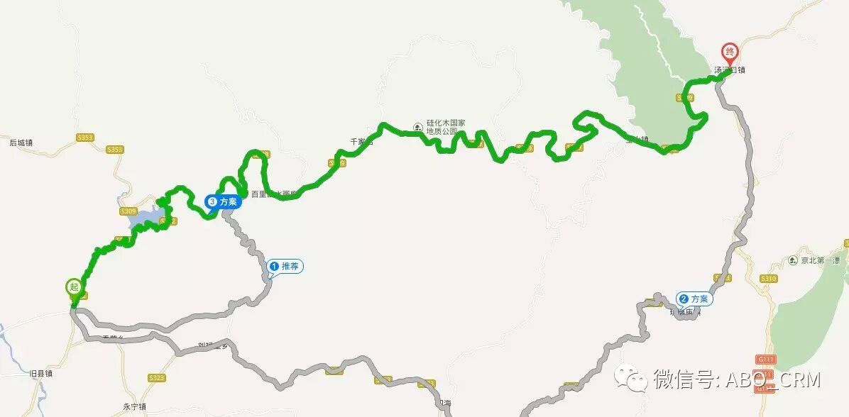 北京的大山-中国延庆世界地质公园-百里山水画廊自驾攻略