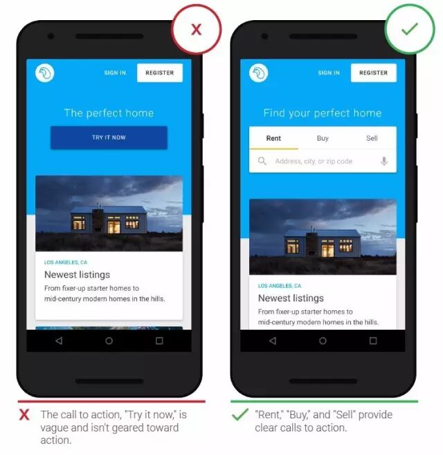 移动应用设计：综述、导航和浏览