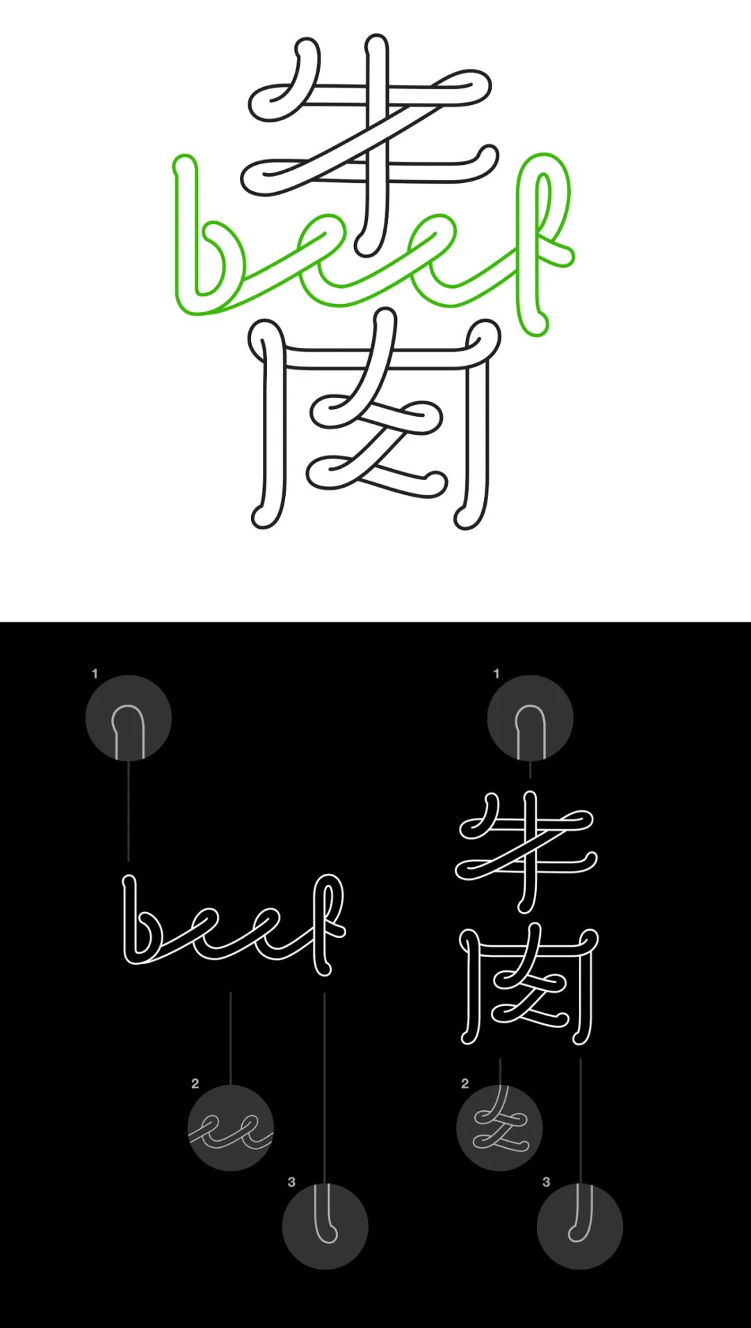 她的中西文字体适配,令人赞叹!