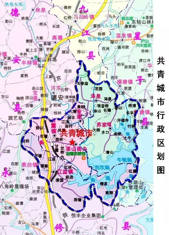 先试区,是国家级新区( 赣江新区)重要板块区,共青城市是江西省的 省