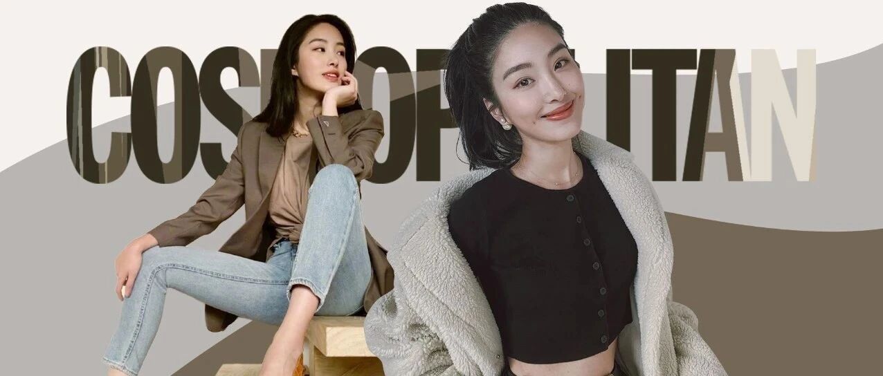 杨采钰最近的大地色穿搭,气质A++++