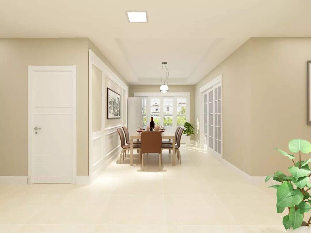 TATA木门白色室内门图片展示