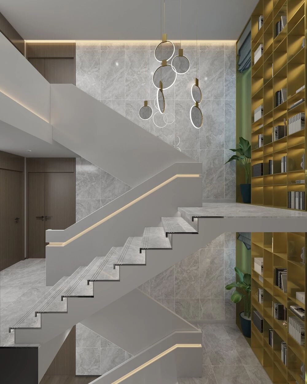 森尼陶瓷YUN系列 通体大理石瓷砖效果图_5