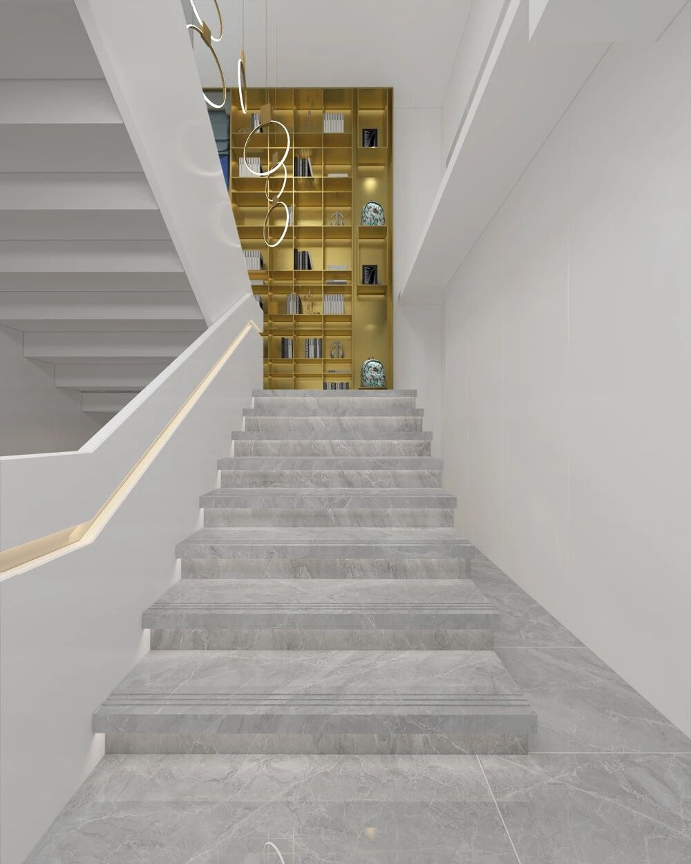 森尼陶瓷YUN系列 通体大理石瓷砖效果图_4