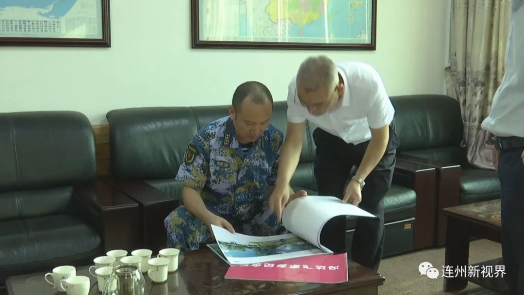 清远军分区司令员龚昌平调研连州武装工作