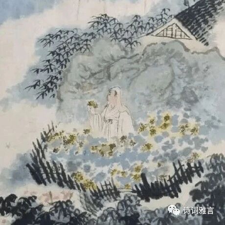 陶渊明与诗友联句，颇有意趣