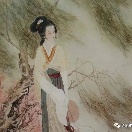 秦观词《南歌子·香墨弯弯画》语言清丽，语意婉约，体现了鲜明的艺术风格